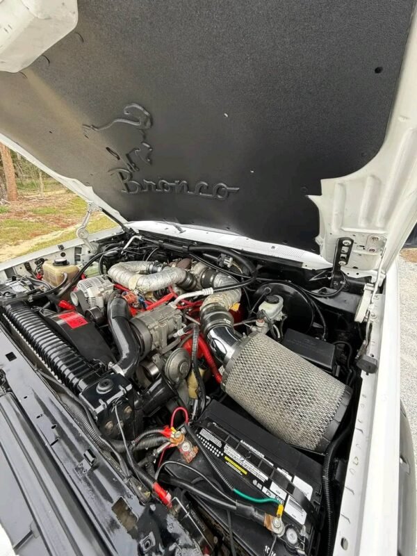 1996 Bronco with a 1995 powerstroke engine swap. - Image 4